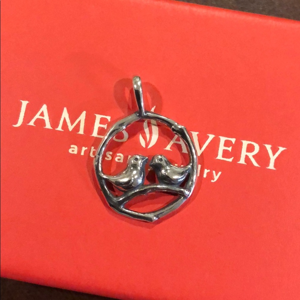 JA Retired Lovebird Pendant